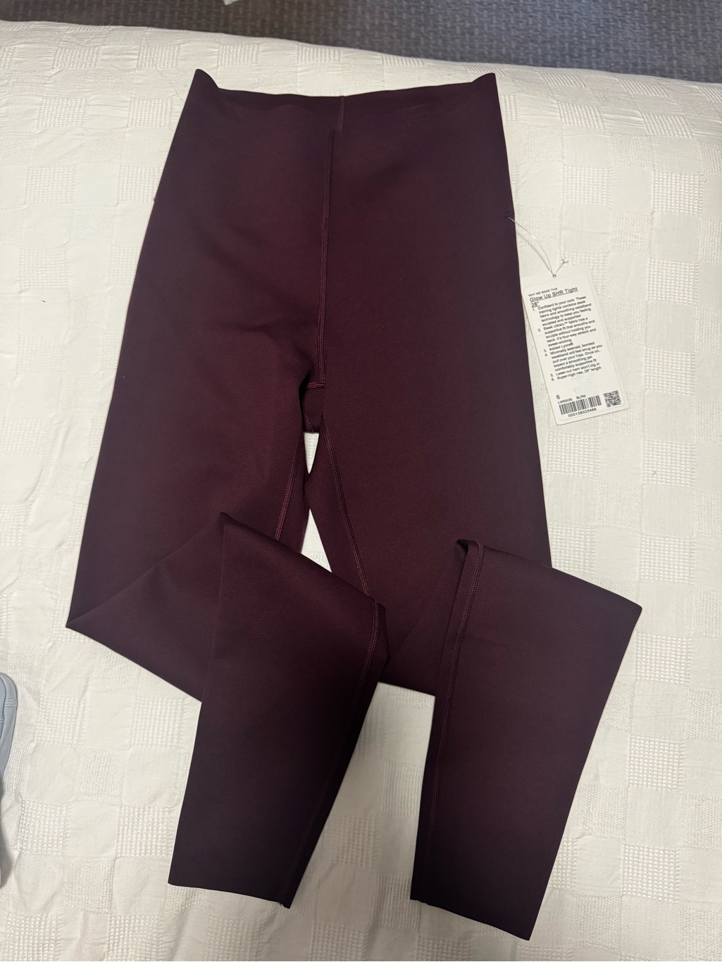 Lululemon Athletica Deep Burgundy Leggings